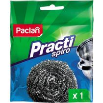 Мочалка Paclan Spiro для посуды металлическая