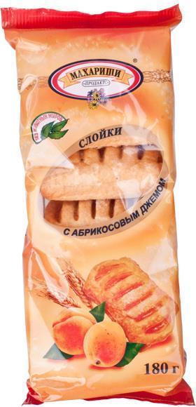 Штрудель Maharishi Ayurveda с абрикосовым джемом 180 гр., флоу-пак