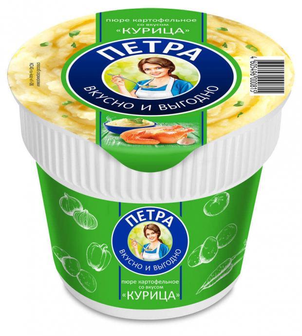Пюре картофельное Петра Курица 35 гр., стакан