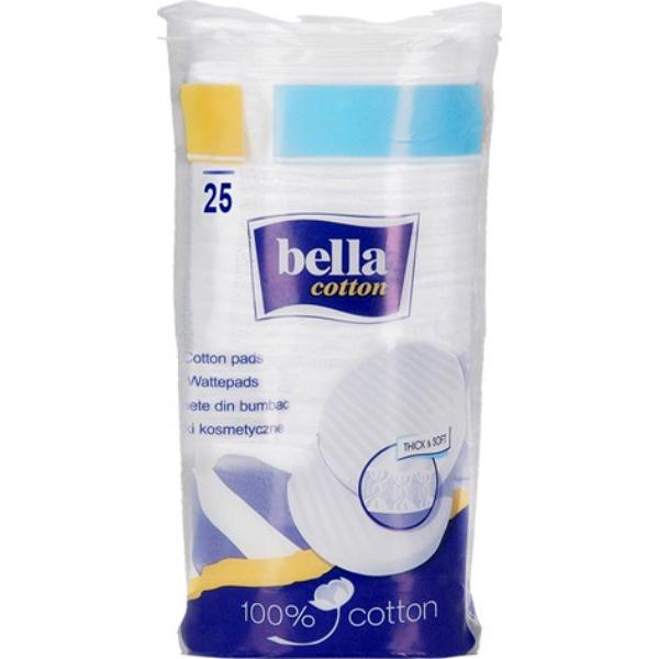 Ватные диски BELLA 25 шт., флоу-пак
