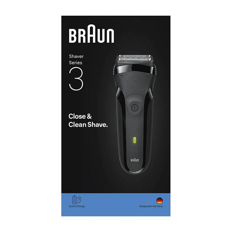 Электробритва Braun S3 300 BLK, картон