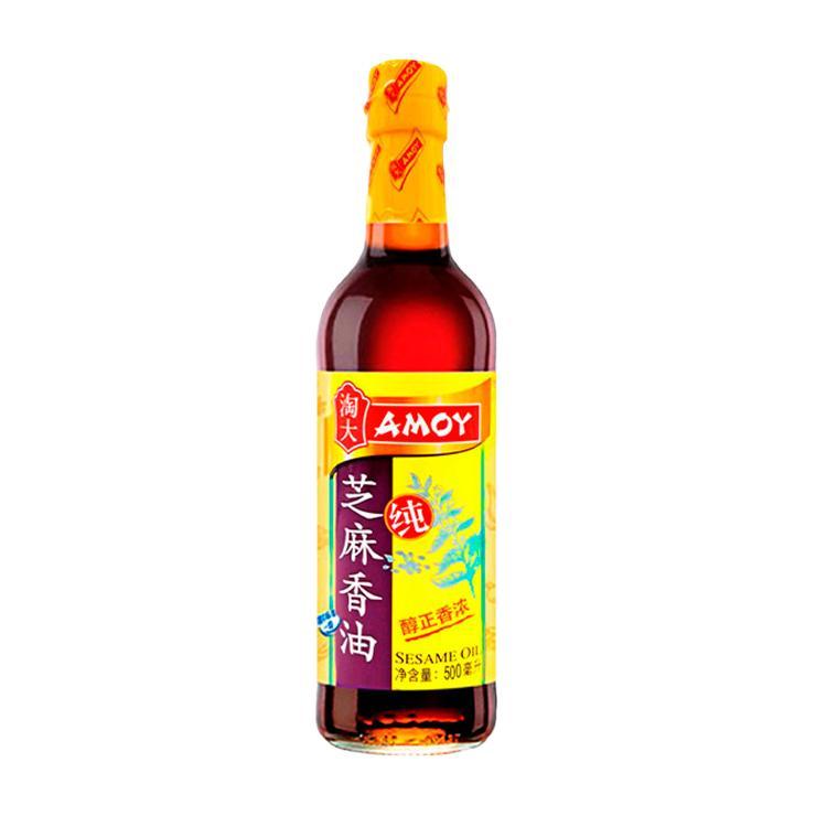 Масло Amoy кунжутное 500 мл., стекло