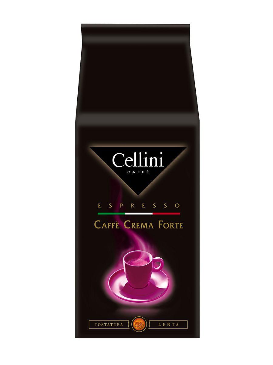 Кофе в зернах Cellini Caffe Crema Forte, 1 кг., вакуумная упаковка