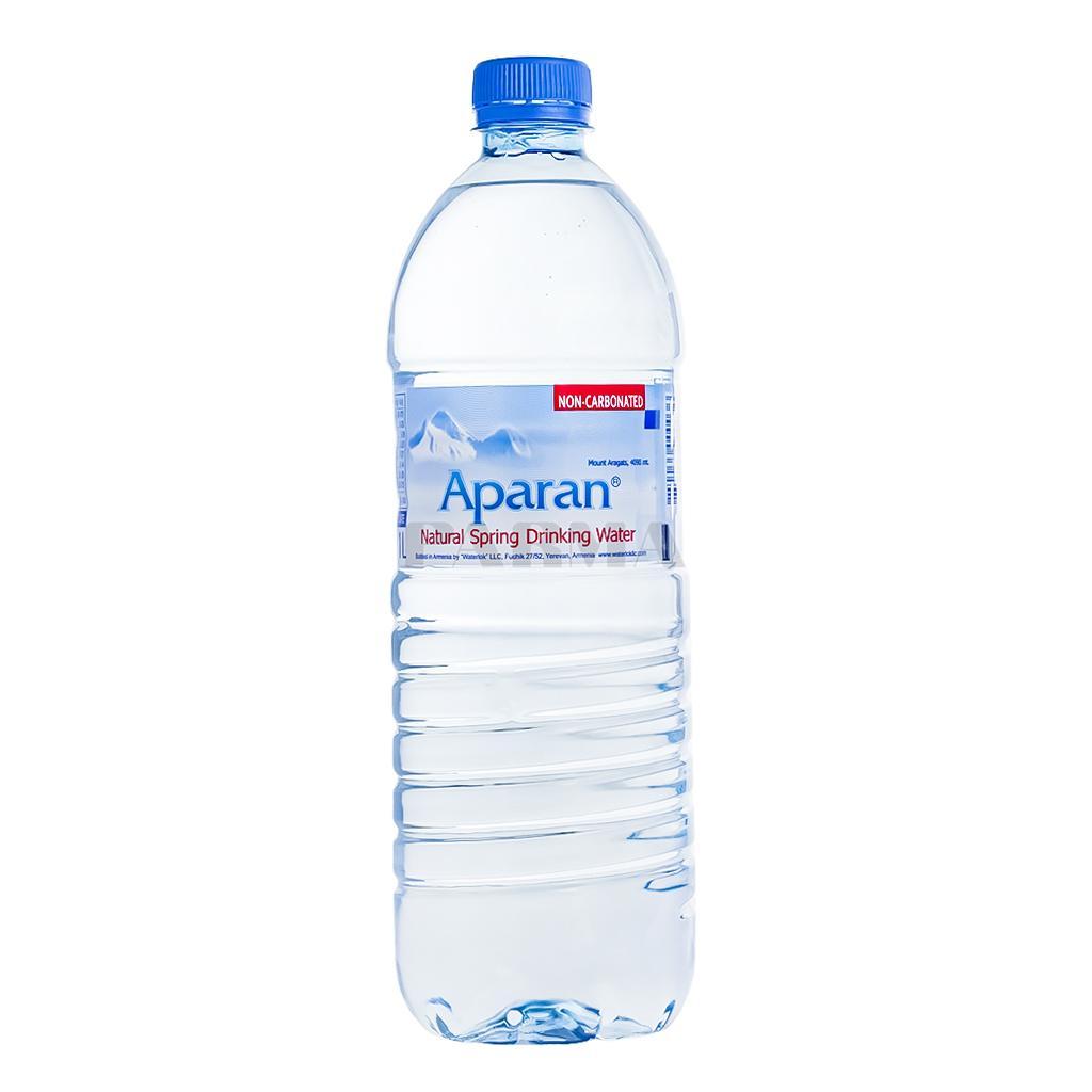 Вода негазированная Aparan родниковая 1 л., ПЭТ