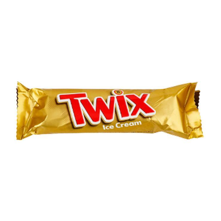 Мороженое молочное Twix батончик с печеньем и карамелью в глазури 34,2 гр., флоу-пак