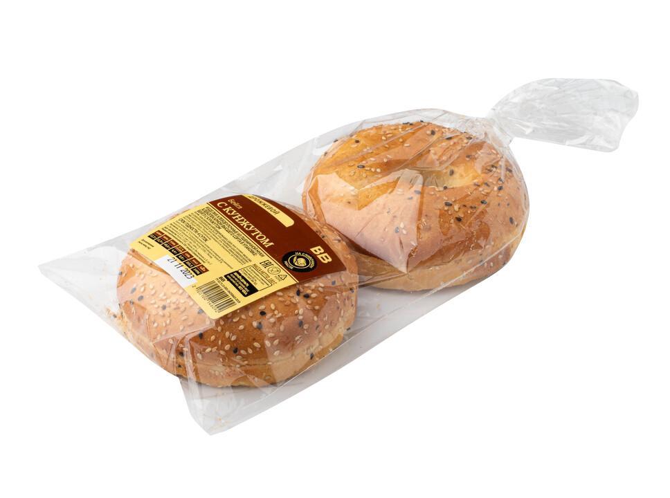 Бейгл ВкусВилл с кунжутом 180 гр., пакет