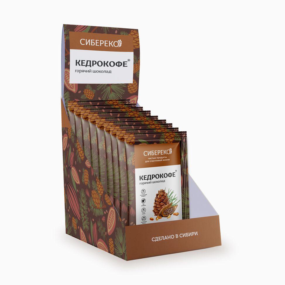 Кедрокофе Sibereco Горячий Шоколад 250 гр., картон