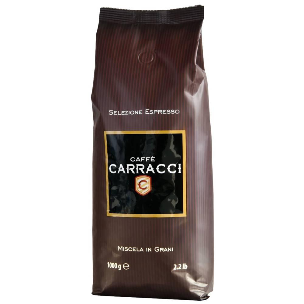 Кофе CARRACCI в зернах Napoli Неаполь 1 кг., вакуум