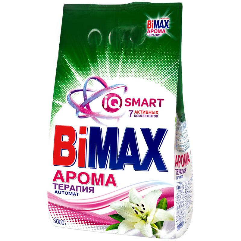 Порошок стиральный Bimax Ароматерапия автомат 3 кг., флоу-пак
