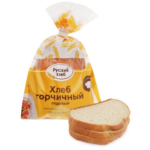 Хлеб Русский Хлеб Горчичный в/с (нарезка), 200 гр., пакет