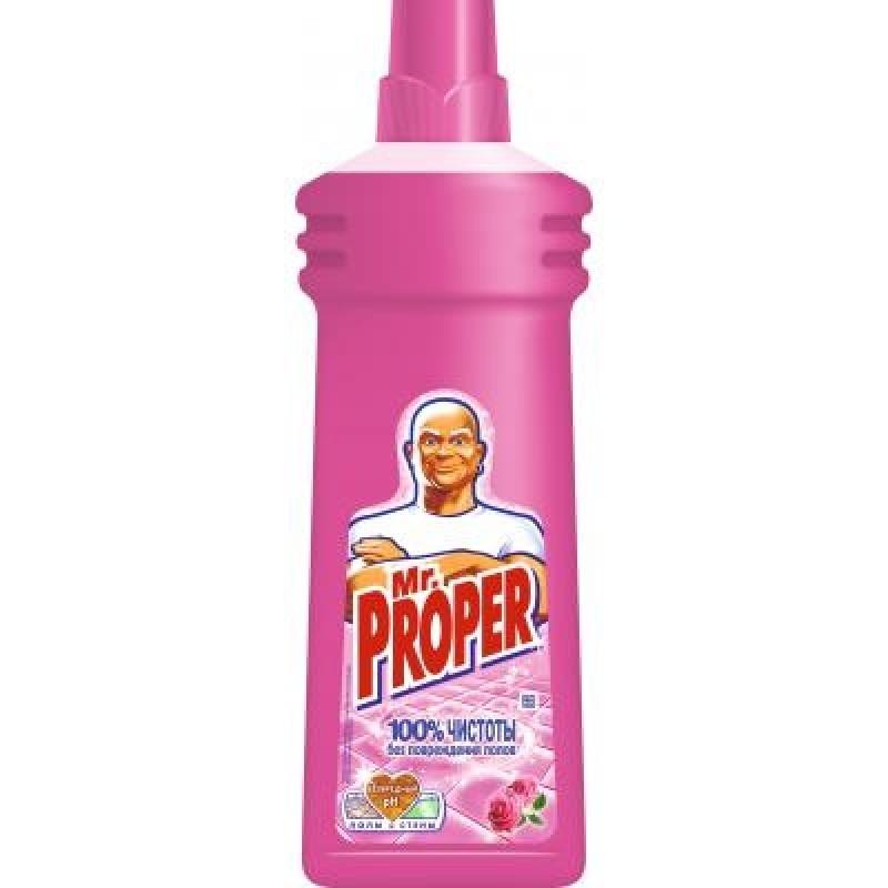 Моющее средство Mr.Proper Роза Для мытья полов и стен