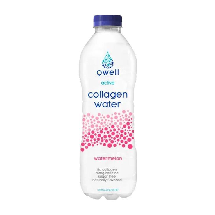 Вода Qwell Collagen drinks Watermelon 500 мл., ПЭТ