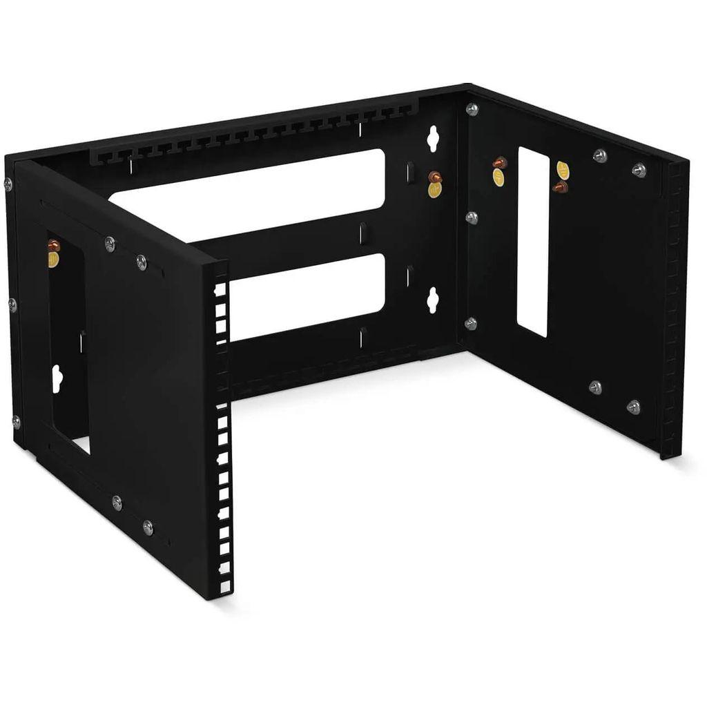 Кронштейн телеком. CABEUS (NC-6U-BK) 6U 19" 450мм нагр.:15кг черный