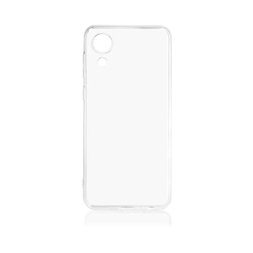 Чехол (клип-кейс) DF sCase-125, для Samsung Galaxy A03 Core, противоударный, прозрачный