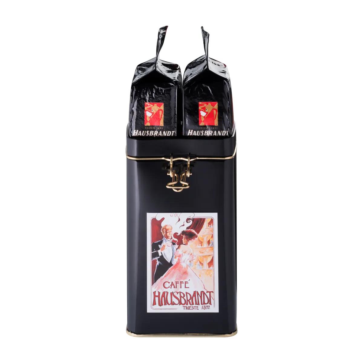 Кофе молотый Hausbrandt Liberty в подарочной упаковке 500 гр., ж/б