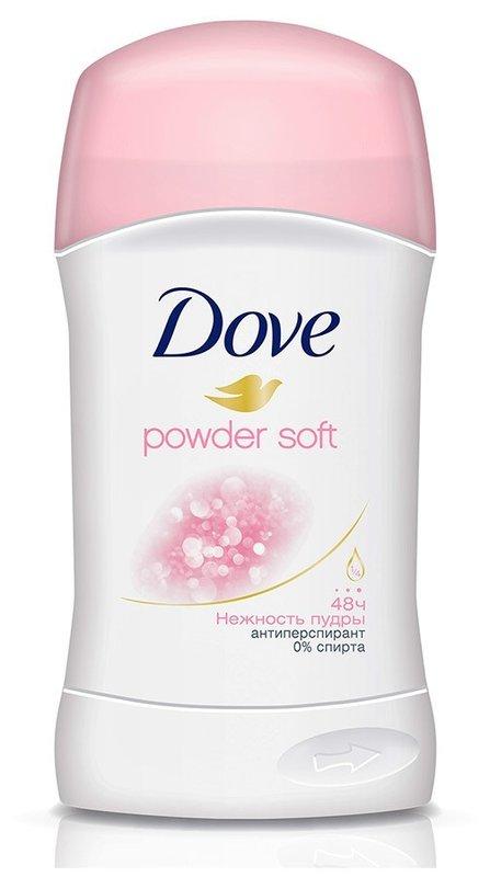 Дезодорант-Антиперспирант Dove Нежность пудры карандаш женский 40 мл., пластик