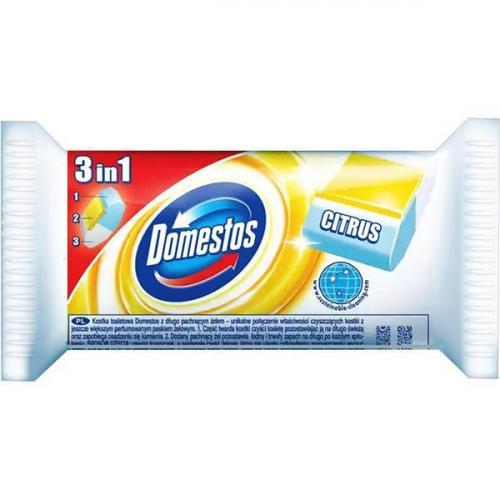 Запасной блок Domestos гигиенический для унитаза Лимон 40 гр., ПЭТ