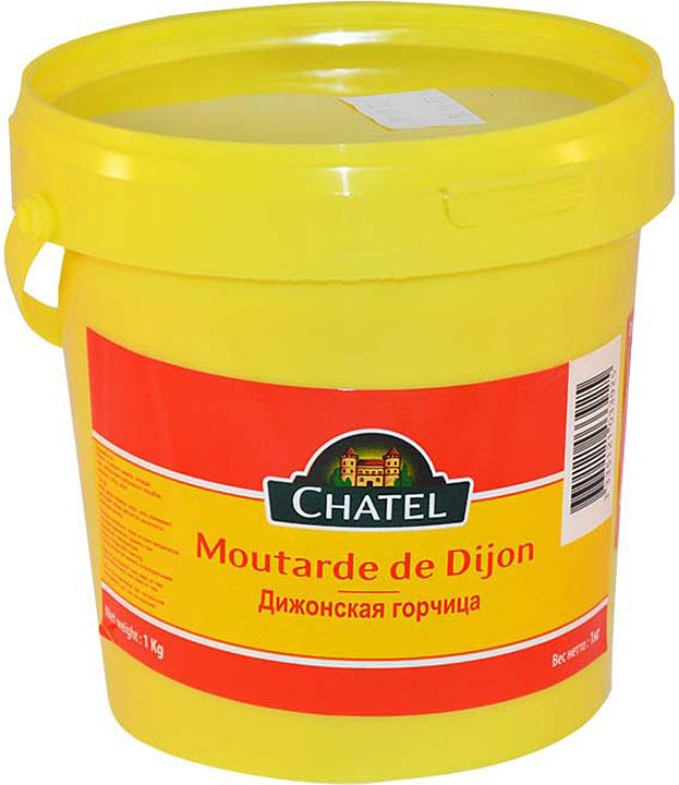 Горчица Chatel дижонская 1 кг., пластиковая упаковка
