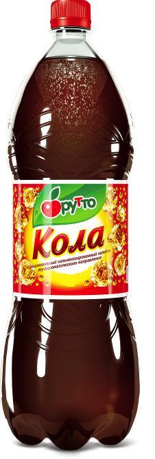 Напиток газированный Фрутто кола 2 л., ПЭТ