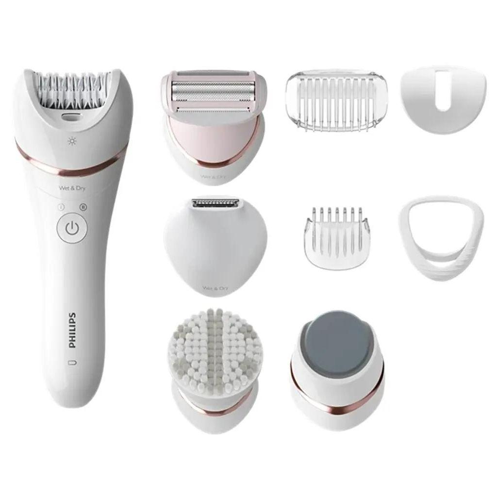 Эпилятор Philips BRE740/11 белый