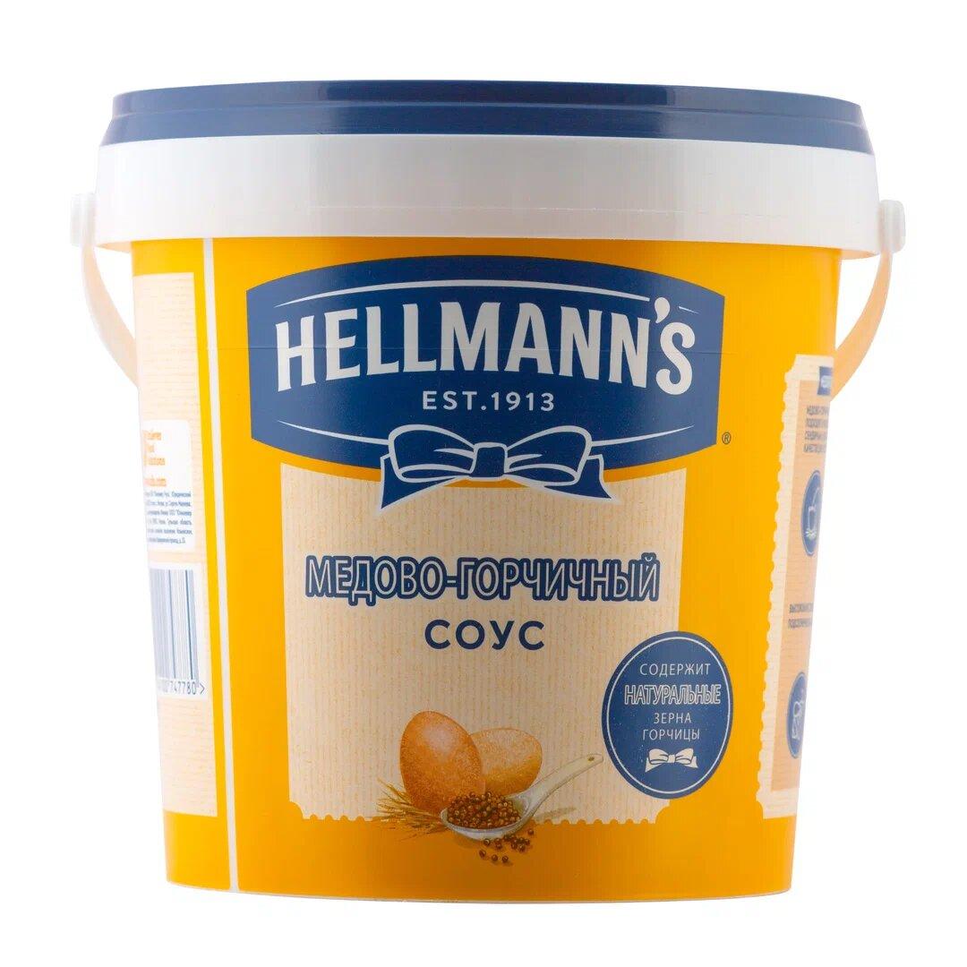 Соус медово-горчичный Hellmann's 1 кг., флоу-пак