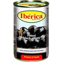 Маслины Iberica крупные без косточки, 360 гр., ж/б