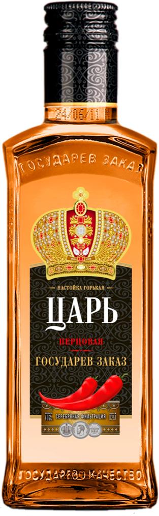 Настойка Царь Государев Заказ Перцовая 250 мл., стекло