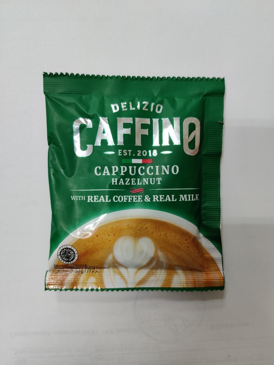 Капучино растворимый, Delizio Caffing, 20 гр., флоу-пак