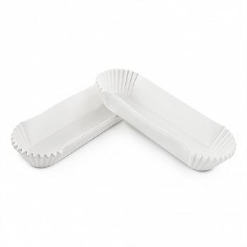 Форма Мистерия бумажная для эклер белая 28*110*26 мм,1000 шт.