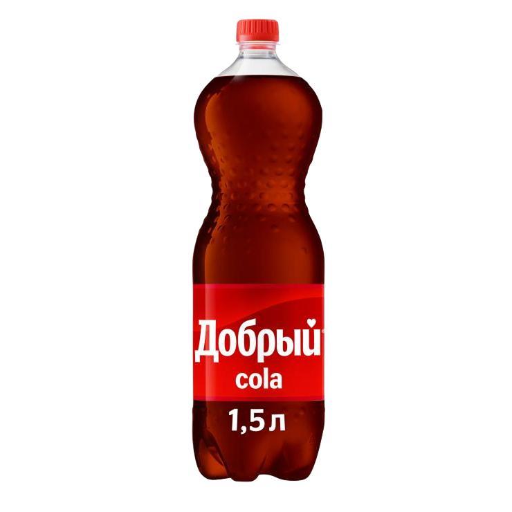 Напиток газированный Добрый cola 1,5 л., ПЭТ