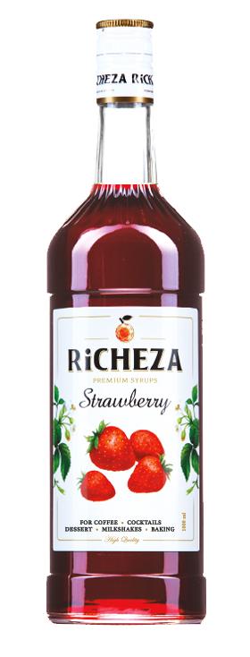 Сироп RiCHEZA Клубника 1 л., стекло