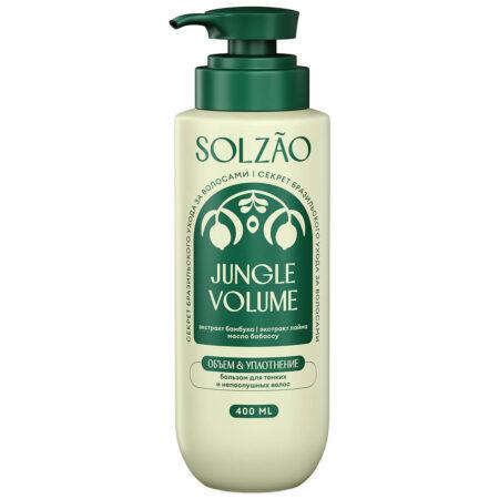 Solzao 400мл Бальзам Объем от корней и уплотнение