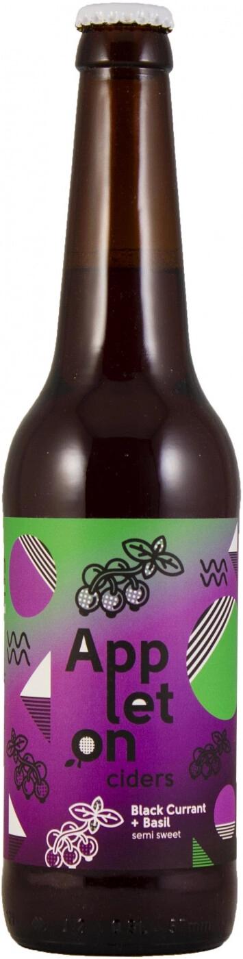 Сидр Appleton Black Currant & Basil 5,5% 500 мл., стекло