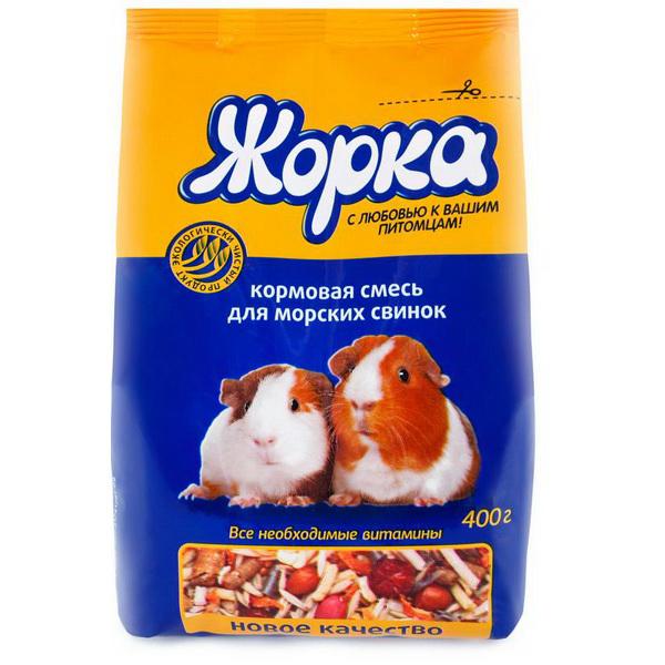 Корм Жорка для морских свинок 400 гр., флоу-пак
