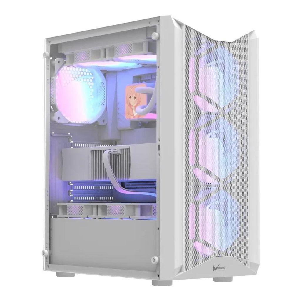 Корпус ATX Formula Air Power G1 Plus, Midi-Tower, без БП, белый [air power g1 plus white]