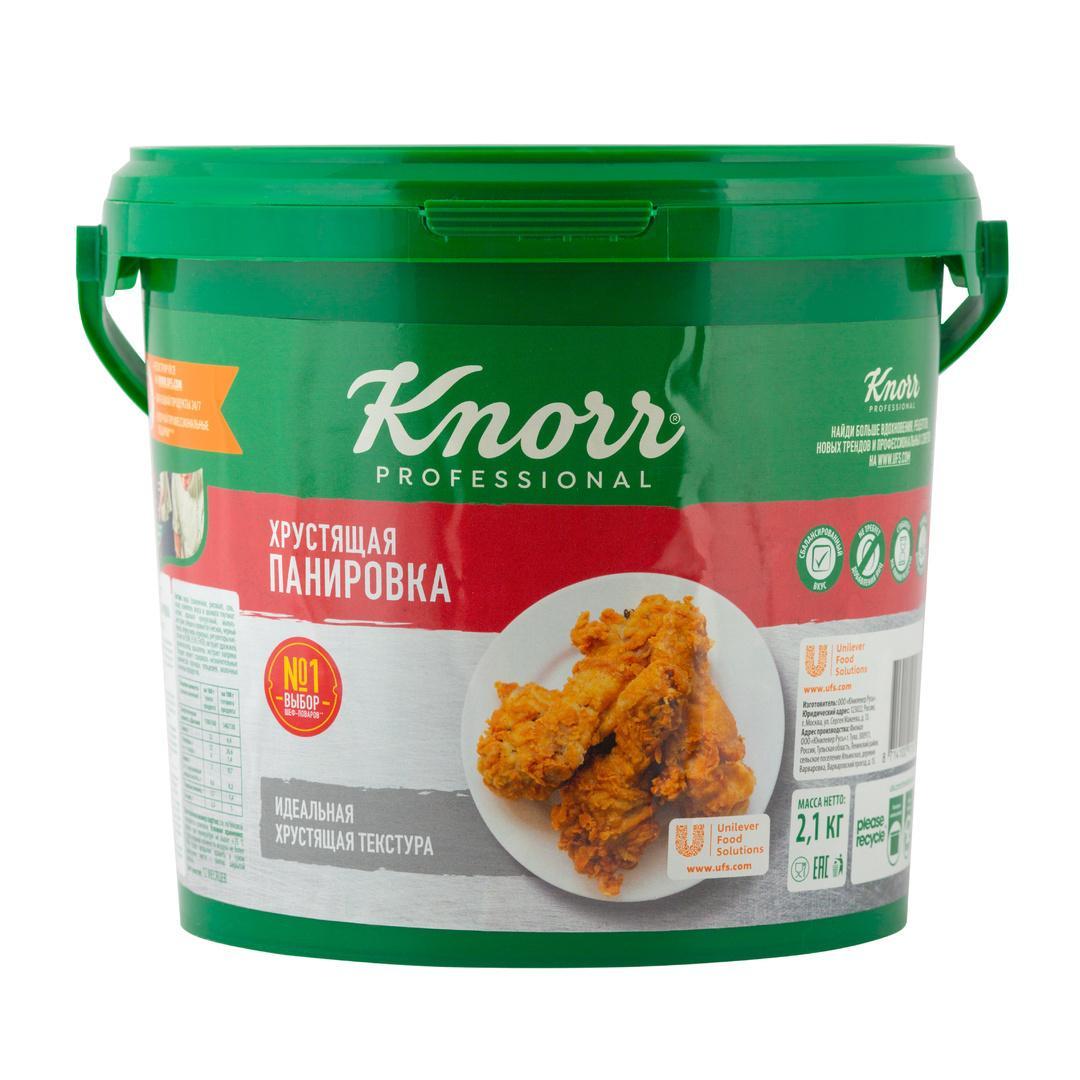 Панировка KNORR PROFESSIONAL хрустящая 2,1 кг., ведро