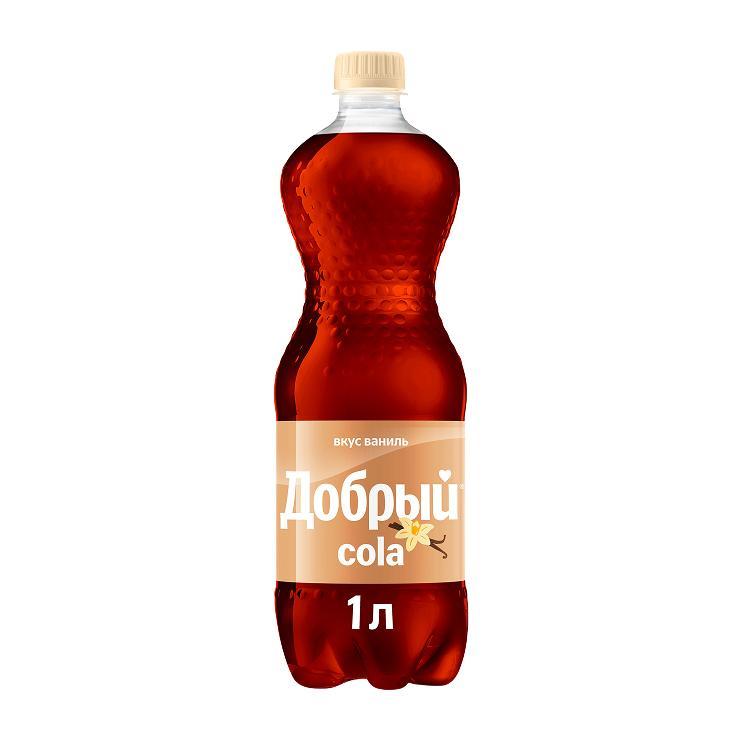 Напиток газированный Добрый Cola Ваниль 1 л., ПЭТ