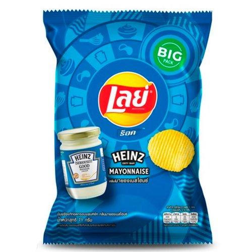Чипсы Lay's Heinz Mayonnaise Sauce 46 гр., флоу-пак