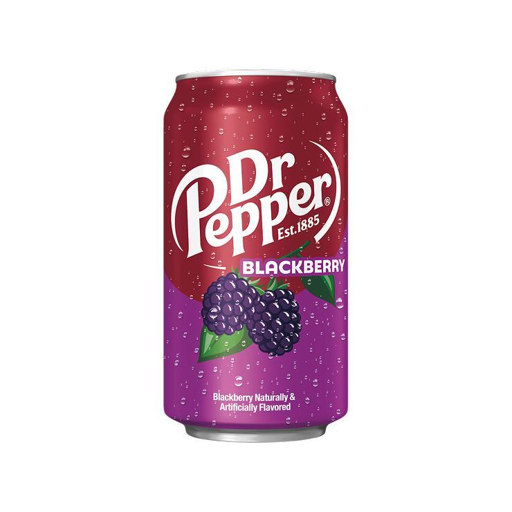 Напиток газированный Dr.Pepper Blackberry ежевика США 355 мл., ж/б