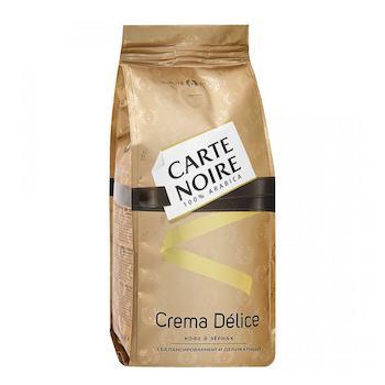 Кофе Carte Noire Crema Delice в зернах жареный 230 гр., дой-пак