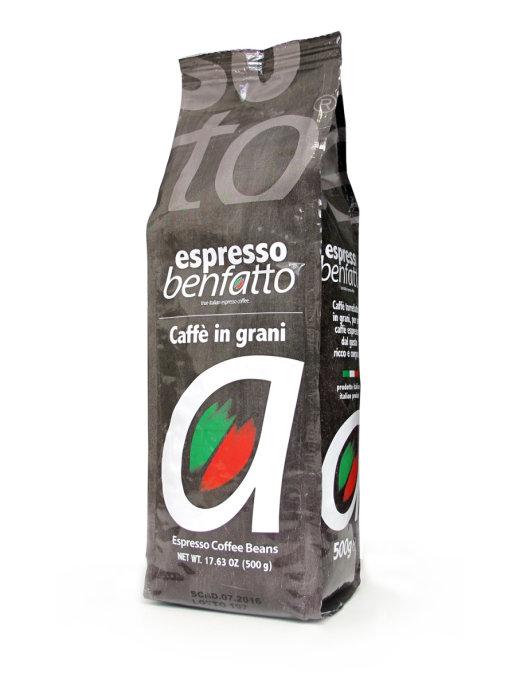 Кофе Benfatto Paska в зернах 20% арабика 80% робуста, 500 гр., фольгированный пакет
