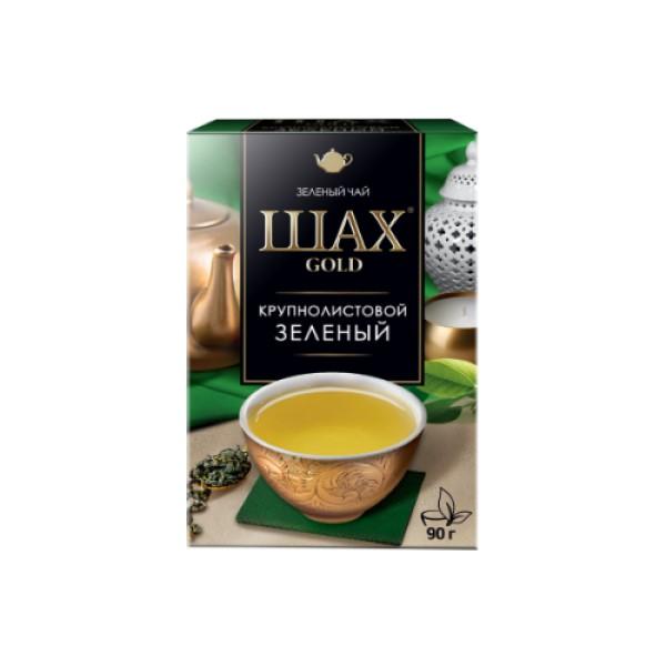 Чай Шах Голд Зеленый лист., 90 гр., картон