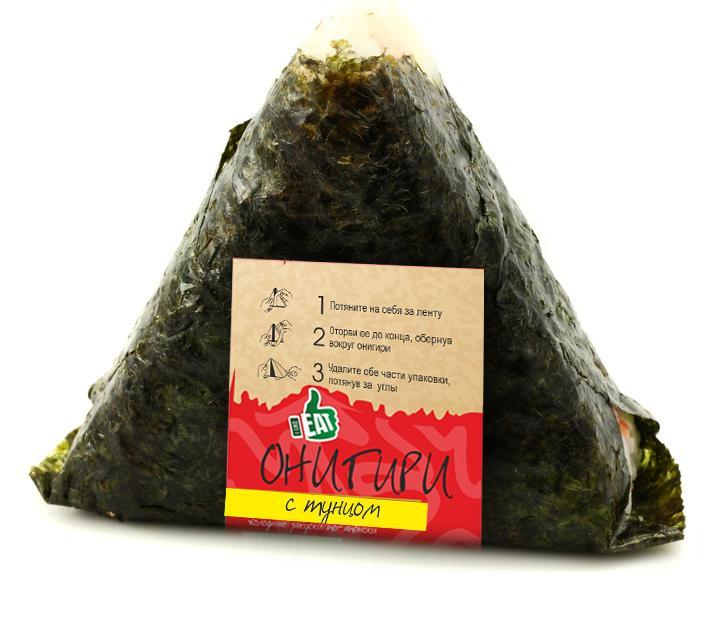 Онигири I like eat с тунцом 100 гр., флоу-пак