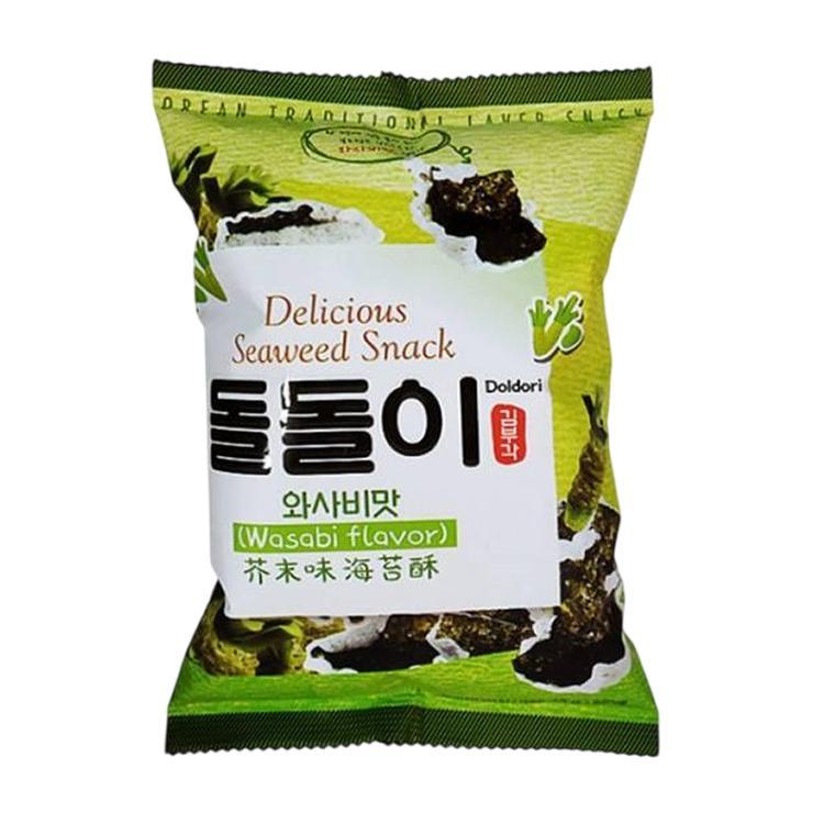 Снеки из морской капусты Doldori в кляре васаби 30 гр., флоу-пак