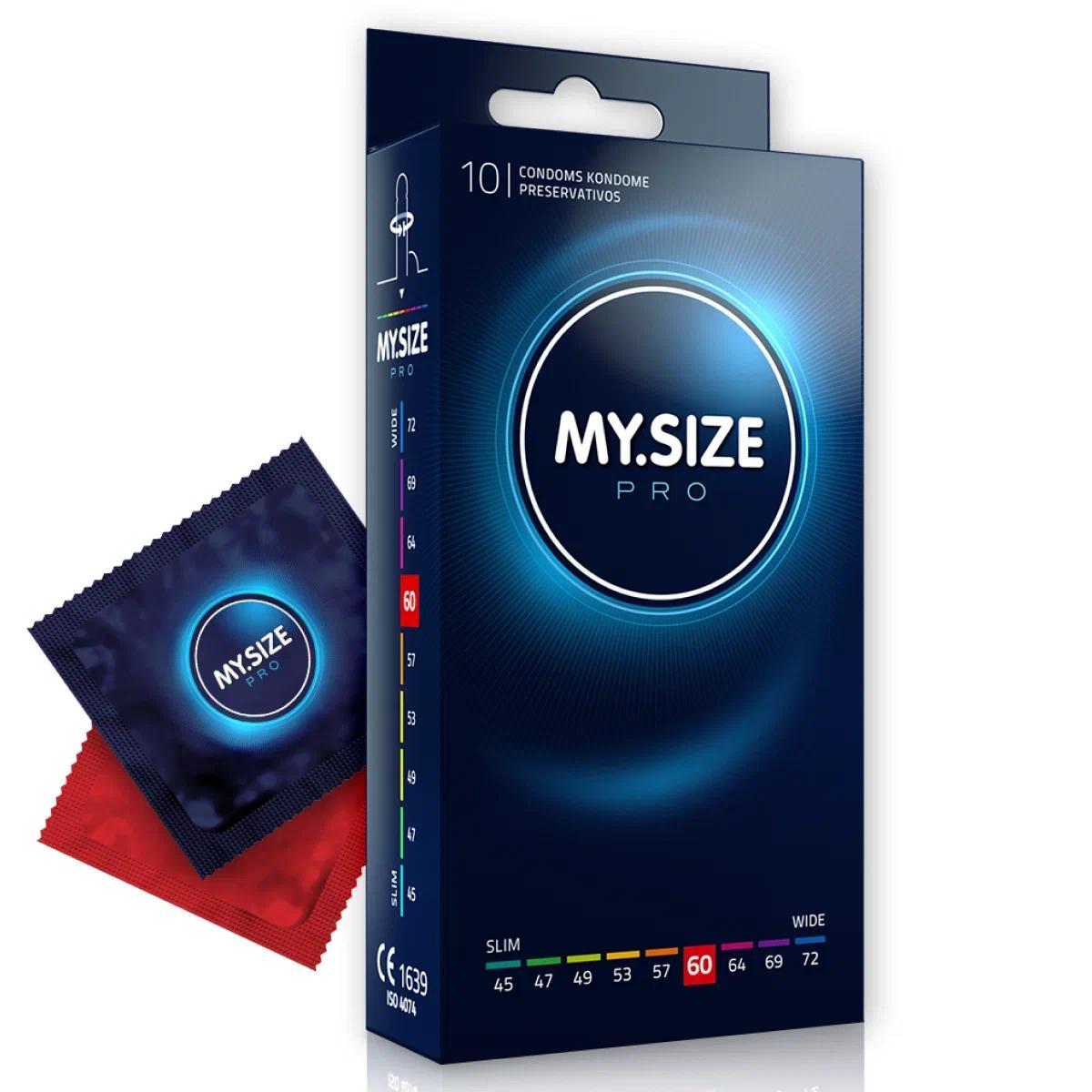 Презервативы MY.SIZE №10 размер 60 ширина 60мм 47 гр., картон