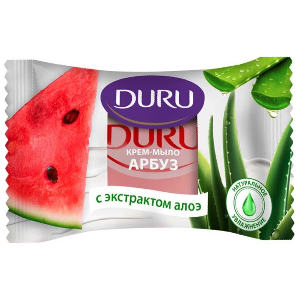 Крем-мыло Duru арбуз и экстракт алоэ 80 гр., флоу-пак