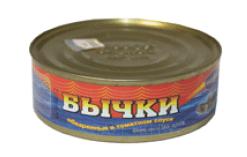 Бычки Фаворит обжаренные в томатном соусе