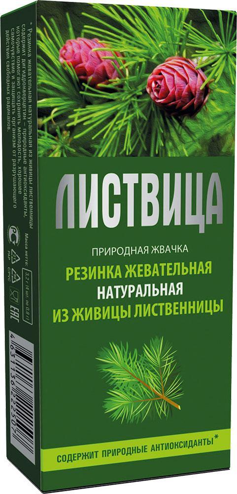 Смолка лиственничная Алтайский нектар Листвица блистер 0,8 гр. 4 шт. 3,2 гр., картон