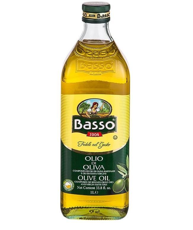 Масло Basso оливковое, 250 мл., стекло