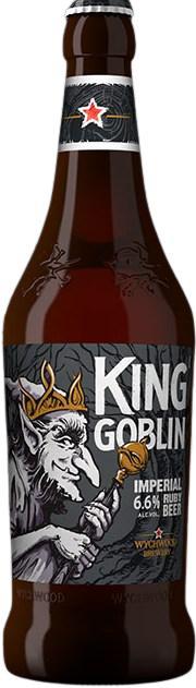 Пиво крафтовое Wychwood King Goblin ячменное темное 6,6% 500 мл., стекло